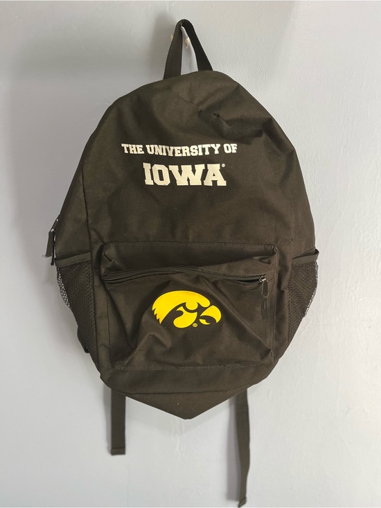 Other - University of Iowa Black & Yellow Backpack - Collegiate Men's Bag